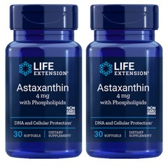 Astaxanthin with Phospholipids Life Extension – 2X30 gels