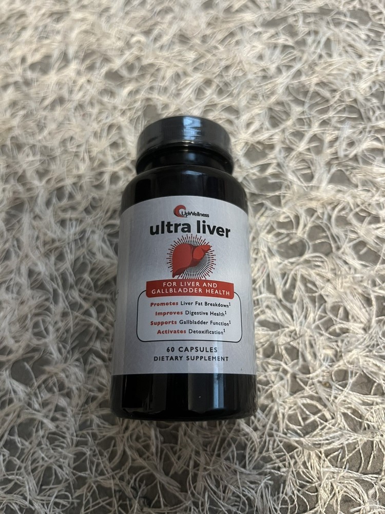 UpWellness Ultra Liver Supplement for Liver Health and Gallbladder Support 60