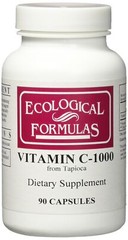 Ecological Formulas Vitamin C 1000 from Tapioca 90 Capsules Professional Formula