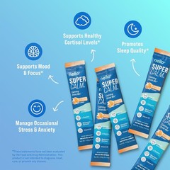 20 Packets NELLO Supercalm Powdered Drink Mix, Orange Creamsicle 3.5oz