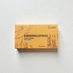 FOHOW Ganoderma Capsules Herbal Dietary Supplement Lingzhi 24 Capsules New