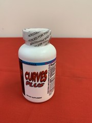 Filler Curves Plus Dietary Supplement 90 Tablets Exp 2/2026