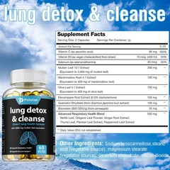 Lung Detox & Cleanse – Mullein Leaf, Respiratory Health, Reduced Inflammation