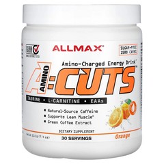 2 X ALLMAX, ACUTS�, Amino-Charged Energy Drink, Orange, 7.4 oz (210 g)