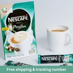 3x Nescafe Proslim Protect Instant Coffee Stick 3in1 Diet Slimming With Fiber