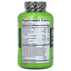 2 X NATURELO, B Complex with a Fruit & Vegetable Blend, Plus CoQ10, 240 Vegetar