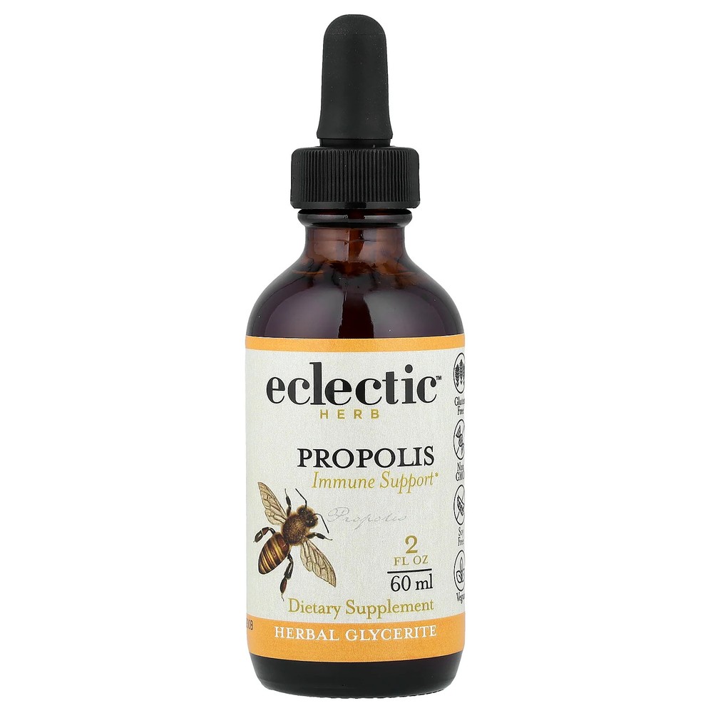 2 X Eclectic Herb, Propolis, 2 fl oz ( 60 ml)