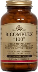 Solgar B-Complex “100” 100 Vegetable Capsules