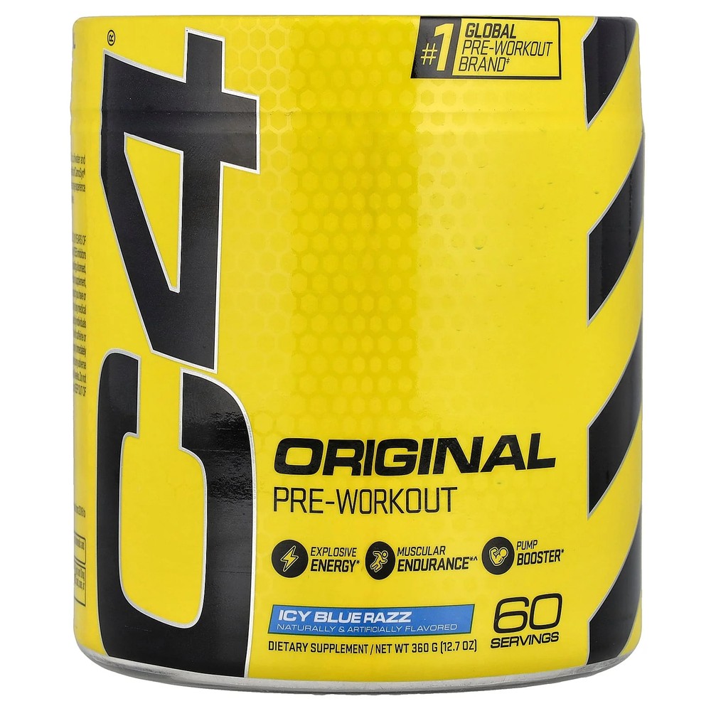 2 X C4 / Cellucor, C4� Original, Pre-Workout, Icy Blue Razz, 12.7 oz (360 g)