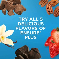 Ensure Plus Meal Replacement Nutrition,Milk Chocolate, 16g Protein, 8 fl oz,16ct
