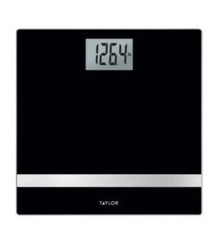 Taylor Smart Digital Body Scale Tempered Glass Platform 400 lb Capacity
