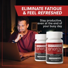 Herbal Nitro Extreme Energy – Maximum Strength Energy Pills for Women & Men