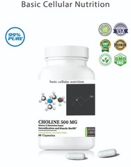 BasicCellularNutrition Citi Choline 500 MG 90 Capsules