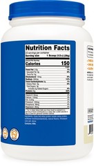 Nutricost Grass-Fed Whey Protein Isolate (Vanilla) 2LBS – Non-GMO, Gluten Free
