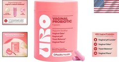 Promote Vaginal Flora & Odor Control with URO Probiotics – 60 Count Capsules