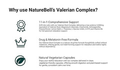 Valerian Root Capsules 5000mg | 300 Count | Non-GMO-Gluten Free | Melatonin Free