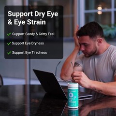 UpNourish AREDS 2+ – Advanced Eye Vitamin Supplement for Macular Health and…