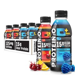 Protein2o 15g Whey Protein Isolate Hydration Drink 16.9 Fl Oz (Pack of 12)