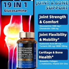 (2 Pack) Turmeric Curcumin with Ginger Black Pepper 60ct Joint Pain Max Strength