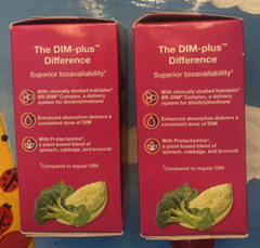 Nature’s Way DIM-Plus ~ Diindolylmethane ~ 240 Capsules/2 Bottles ~ Exp 2/2026
