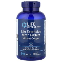 2 X Life Extension, Mix� Tablets Without Copper, 240 Tablets