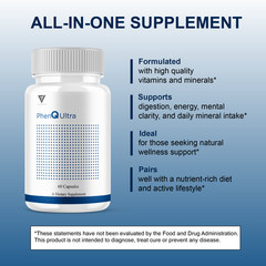 PhenQ Ultra Weight Management Support, PhenQUltra Pills (60 Capsules)