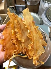 1磅装挪威鳕鱼胶 1LB/Bag Size M Dried Norwegian Cod Maw wild caught fish maw-U.S Seller