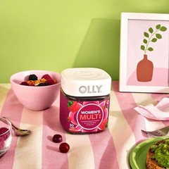 Pack 2 Olly Women’s Multivitamin Gummy, Vitamins A D C E Biotin, 180 Ct 01/17/27