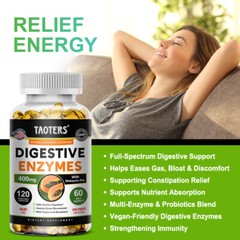 Digestive Enzymes Capsules, Digestive Support,Gastrointestinal Tract Health