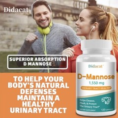 Urinary Tract Balance 1550mg D Mannose 30 To 120 Capsules Control Health