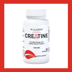 CREATINE Monohydrate – Gym Supplement – 60 Cap – Exp 05/25