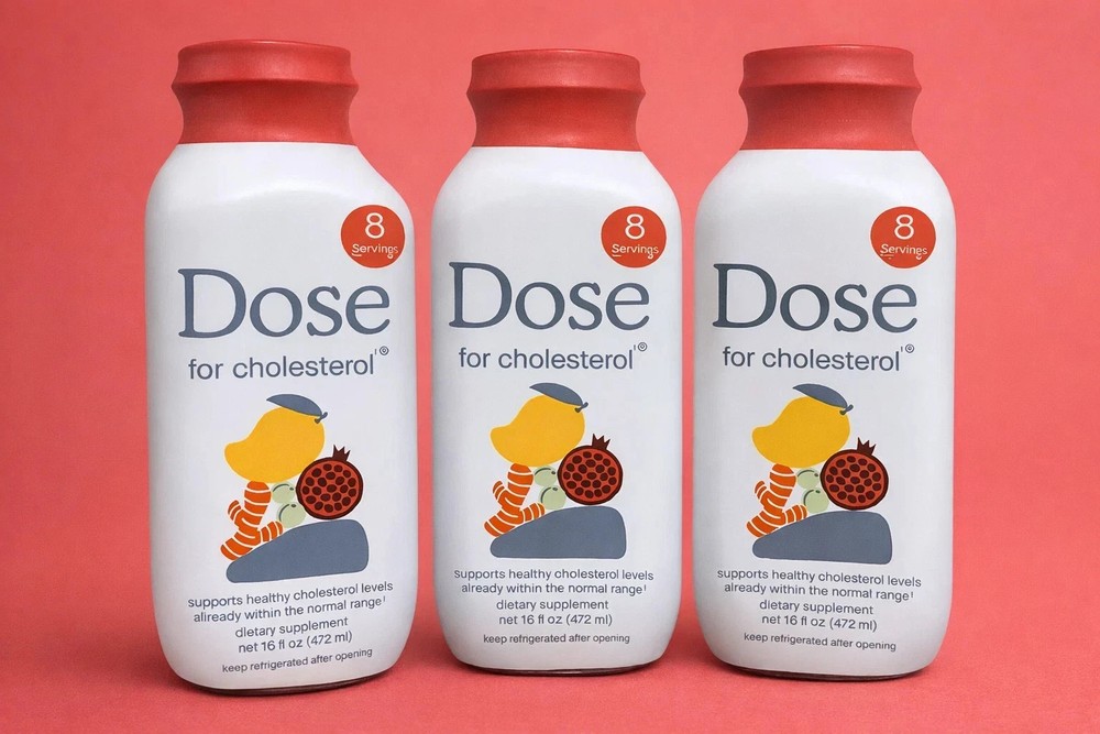 DOSE For Cholesterol – Supports Healthy Cholesterol Levels 16oz x 3 – 3PACK