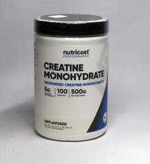 Nutricost Creatine Monohydrate Micronized Unflavoured 500g