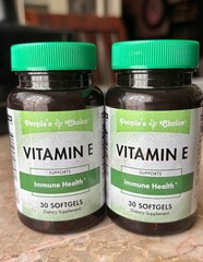 2 for $5 | People’s Choice Vitamin E Softgels (30 ct)