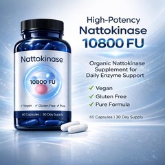 FU Supplement, 60 Capsules, Fast-Acting Pack, 2 Support Nattokinase 10800