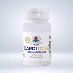 Carditone Ayush Herbs 60 caplet for Cardiovascular & Hypertension Support F/S.