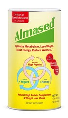 Almased Metabolic Support Powder 17.6 oz Natural Honey Weight Loss Shake