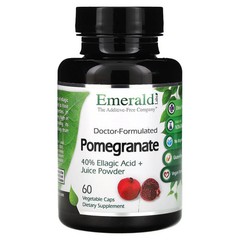 2 X Emerald Laboratories, Pomegranate, 60 Vegetable Caps (725 mg per Capsule)