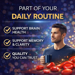 BrainVex Capsules – Brain Vex Advanced Brain Health Support – 60 Caps