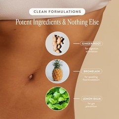 Fast-Acting Bloating Relief Digestive Enzymes, All Natural Bloat, Gas & Indig…