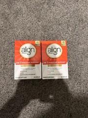 2 boxes Align Daily Probiotic Supplement Capsules 84 Count total Digestive 01/29