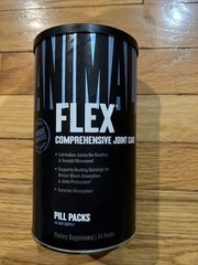 Animal Flex Universal Nutrition 44 packs Joint Health Glucosamine MSM Flax 9/27