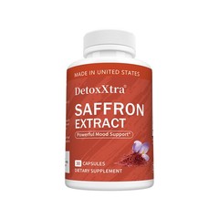 Saffron Extract-With Curcumin&Zinc for Calm,Focus&Emotional Wellbeing 30~120Caps