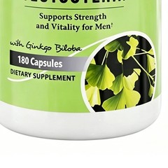 Men’s Natural-Slim Testosterone Multivitamins Testosterin Booster 180 Capsules
