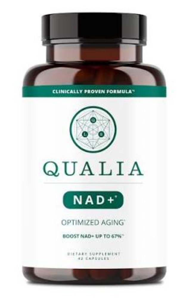 Qualia NAD+ Optimized Aging Boost NAD Up To 67% 42 caps Ex 03/2027