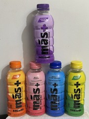 mas+ Variety Electrolyte Hydration Drink 5-Pack 16.9 fl oz Caffeine-Free