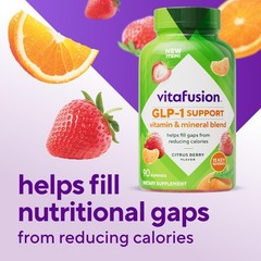 vitafusion GLP-1 Support Multivitamin, Vitamin and 90 Count (Pack of 1)