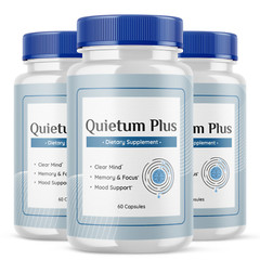 (3 Pack) Quietum Plus, Quietum Tinnitus & Ear Ringing Relief (180 Capsules)