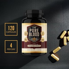 CleanForm Nutrition Pure Blood – Advanced Circulatory Support – 120 capsules