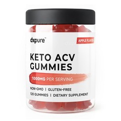 Keto ACV Gummies Apple Cider Vinegar 1000mg – 120 Gummies – Weight Loss Cleanse